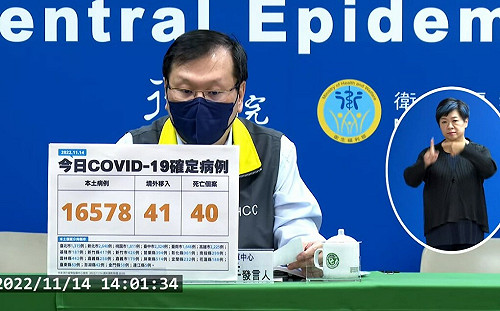 快訊》本土確診16,578 境外41  莊人祥：和上週同日持平