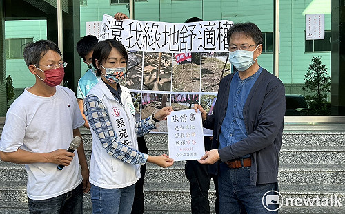 民眾黨蔡宛秦籲民代以身作則  勿讓公園成為競選特色公園