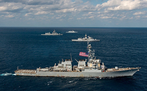 楊宏基觀點》一張船身鏽痕斑駁照片 看出美軍「超額負擔」