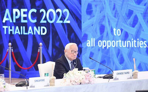 張忠謀與習近平簡單互動 未提台海穩定議題 