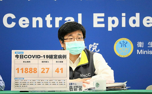 快訊》11,888本土27境外 周志浩：降幅28%  疫情持續下降！