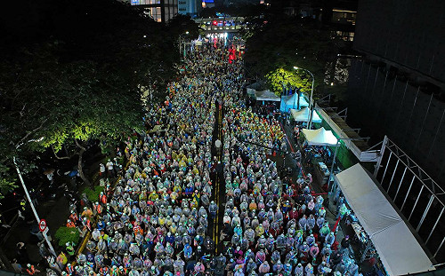 林佳龍晚會湧2萬人！游錫堃籲別讓遺憾發生 蘇貞昌拋3請託