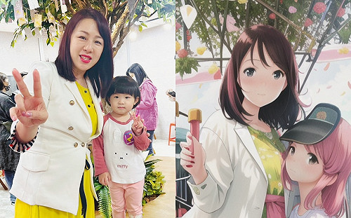 藍女性政治人物AI繪圖變身　陳玉珍、劉美芳、白珮茹、洪佳君成萌女孩