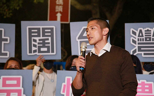 太佛系？支持者喊｢別人罵我們就要罵回去｣吳怡農：不要生氣 要投票