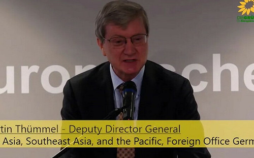 德官員：台海是國際水域 中國扭曲事實的主張「我們會更明確反駁」