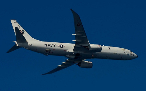 解放軍2天56架次越線擾台 美軍P-8A今由北往南「畫中線」