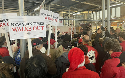 我要加薪！紐約時報逾千員工罷工24小時 40年來首見