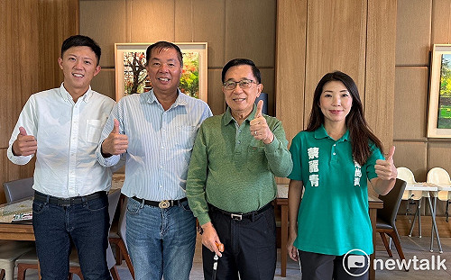 準議員蔡麗青、王宣貿拜會陳前總統  扁勉勵莫忘初心、苦民所苦