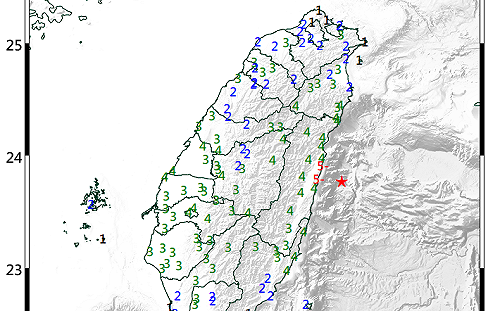 花蓮規模6.2極淺層地震全台有感!氣象局:3天內會有規模4以上餘震