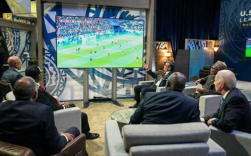 中美別苗頭! 拜登美非峰會與非洲領袖看世足 習近平對中、拉美峰會致辭