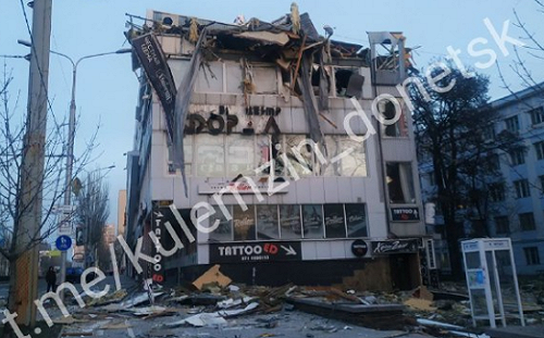 烏軍40枚火箭轟炸頓涅茨克 市長 : 2014 年以來最嚴重襲擊