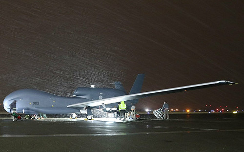 日本「全球鷹」成軍！三澤基地新編成RQ-4B無人機偵察中隊