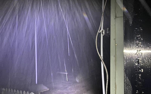 寒流發威！玉山晚間現冰霰 太平山低溫下探0度 