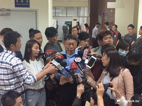 姚立明唱衰選情 柯P：聽聽就好、不用緊張