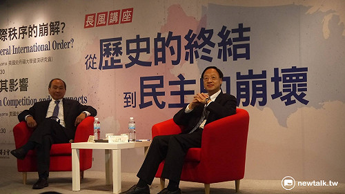 馬團隊齊聚 江宜樺：民粹是憲政民主最大危機