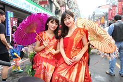 潑水節紫檀花車「騎」福　濃濃泰緬新年味