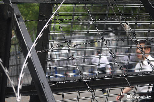 年改衝突 　柯文哲：反對人肉盾牌的維安術