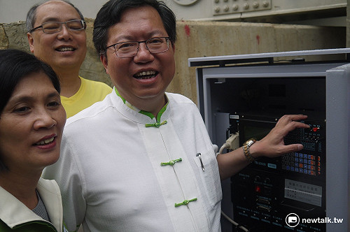 反年金改革抗議衝突被撞肋骨　鄭文燦今回桃園繼續打拚