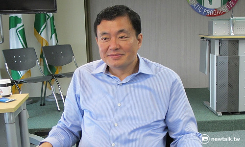 林義雄民進黨部前禁食 洪耀福：可以就近照顧他