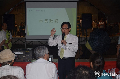 嘉義市政宣導會 涂醒哲競選連任起手式