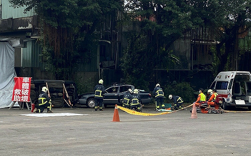 新北消防第44期救助隊結訓 各項戰技成果驗收