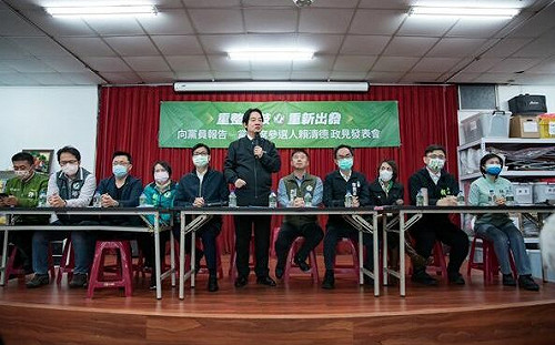 「向黨員報告」苗栗站 賴清德：台灣須有自衛能力才能達到真正和平