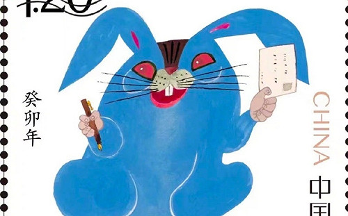 紅眼「幽靈兔」預言? 中國兔年郵票挨轟醜  他點出不祥之兆 : 是對2023的預言