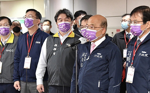 中國航班旅客入境加強檢疫 蘇貞昌：中國資料不透明公開 各國都緊張