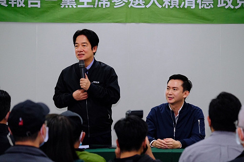 賴清德競選黨主席竹縣面對面 鄭朝方率10黨籍公職助陣