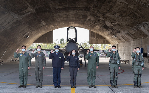 蔡英文：去年8月中國軍演 第4聯隊升空應對18批36架次