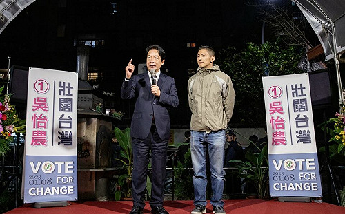 最後衝刺！賴清德曝對吳怡農「3個感動」：看見創黨前輩為民主打拚身影