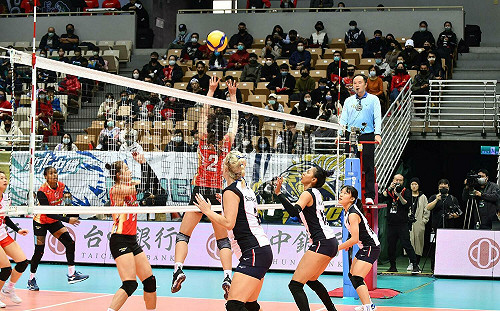 「新北中纖女排」迎戰「極速超跑」  侯友宜盼帶回金盃 