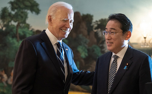 美日領袖聯合聲明 台海和平是國際安全不可或缺要素