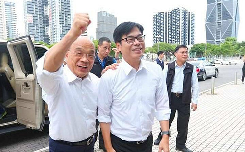 蘇貞昌率內閣總辭  陳其邁：最照顧高雄的行政院長