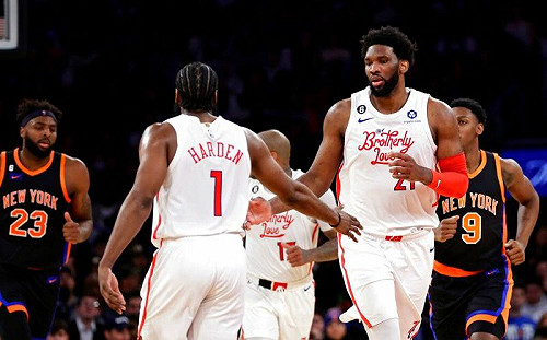 Embiid轟32分 七六人客場之旅4連勝