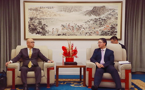 中國官員見日本商會長  稱反對供應鏈意識形態化