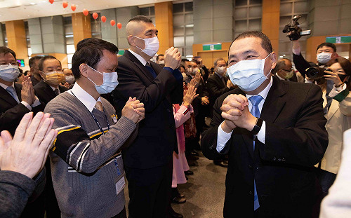 新北市疫後首次新春團拜   侯友宜率團隊力拚落實安居樂業   
