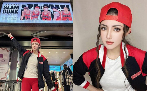 灌籃高手夯爆！真人版彩子台灣現蹤