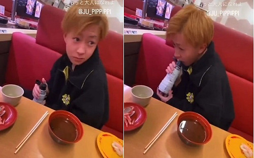 又是抖音搞的鬼！日本迴轉壽司店被猴子屁孩害慘了 惡作劇挑戰不只一件