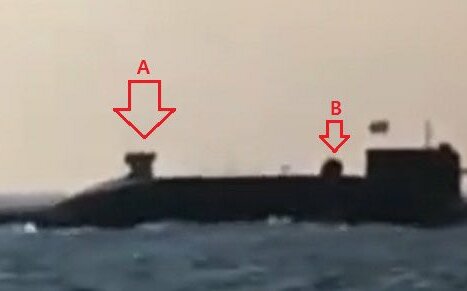 龜背長腫瘤？！解放軍094潛艦出現不明結構 專家推測與導彈測試有關