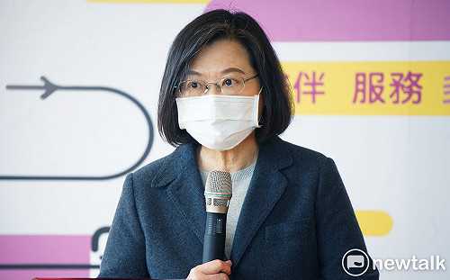 視察桃園安家實物銀行 蔡英文：讓有需要的人都得到溫暖照顧