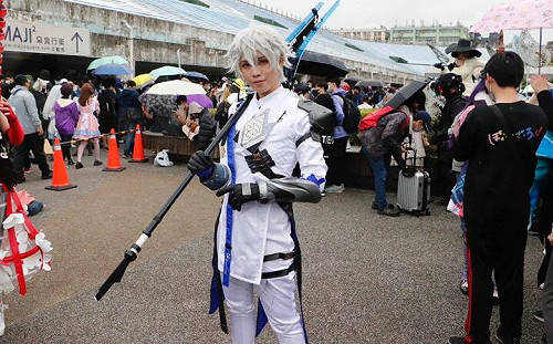 動漫迷擠爆花博館！FF40首日湧人潮