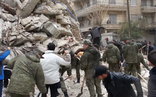 美國不救我們救! 遇強震 美拒解除敘利亞制裁 俄羅斯派300名士兵救援 