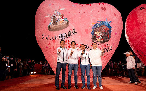 平溪天燈節再突破！六盞20呎天燈試驗齊飛順利升空