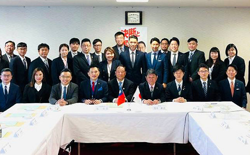 陳以信訪日本推國會外交 會自民黨高層政要 與朝野議員談台海安全