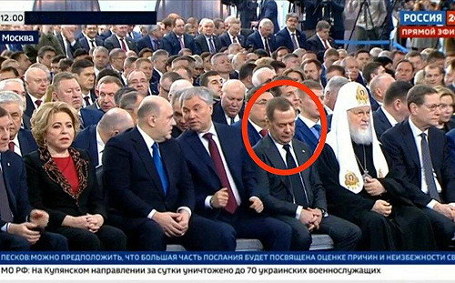 不給面子！普丁發表國情咨文 底下官員低頭打盹