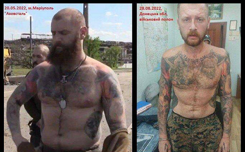 遭俄軍囚禁 6 個月虐成皮包骨 亞速營第一營營長過世 