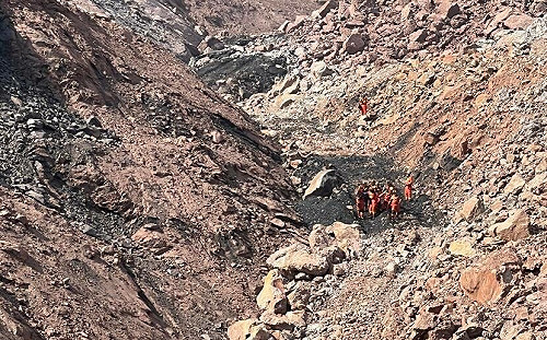 中國內蒙煤礦場坍塌！ 4死49失聯  出事礦企因欠款陷入上百起訴訟