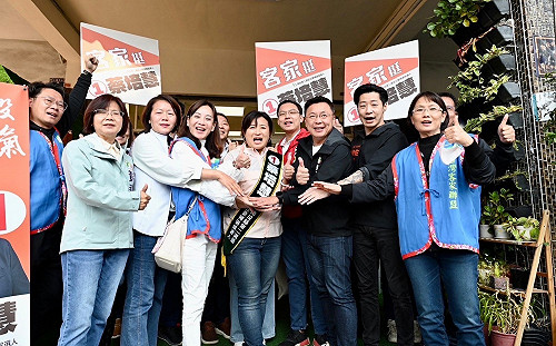 率子弟兵輔選蔡培慧 趙天麟：為南投爭一口氣