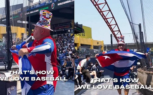 古巴大叔狂吹氣笛應援！大會回應了